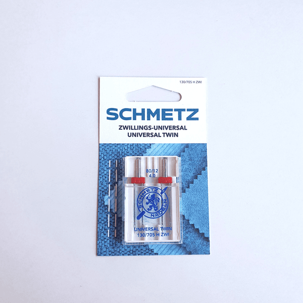 Schmetz 2pk 4,0/80 Universal-tvillingnål - 130/705 H ZWI